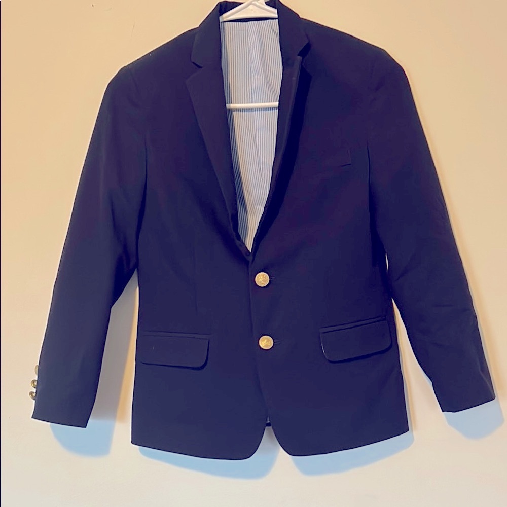 Black and Gold Sport Coat with Tailored Fit